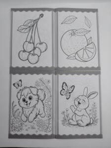 <span class=keywords><strong>Libro</strong></span> de Colorear Creativo y Personalizable para Niños con Pegatinas - Temas de Animales, Plantas y Vehículos - Product Image 5