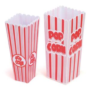 Sustainable Reusable Popcorn Plastic Bucket Custom Logo