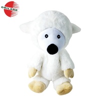Populaire chauffants à micro-ondes jouet en peluche lapin en peluche cerise jouet
