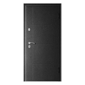 Puerta de acero de <span class=keywords><strong>Metal</strong></span> de entrada de alta calidad 2025 puertas de estilo ruso de apartamento de moda con segunda cerradura - Product Image 1