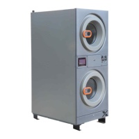 Promo Panas Mesin Pengering Otomatis Cepat Kering Stainless Steel Komersial Kontrol Ganda Koin dan Kartu untuk Laundry yang Nyaman