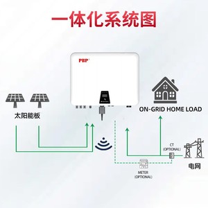 Convertisseur solaire triphasé PBP 15KW DC AC avec télécommande Wifi pour système photovoltaïque - Product Image 4