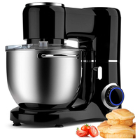 LDW-1550 moteur à courant alternatif 1900W Robot de pâtisserie mélangeur sur socle électrique 6 vitesses contrôle 6.5L bol de cuisine domestique pour boulangerie