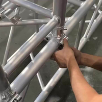 Estructura de armazón de aluminio para eventos, fiestas, espectáculos, conciertos al aire libre, escenario de exhibición y arco de armazón con tornillos