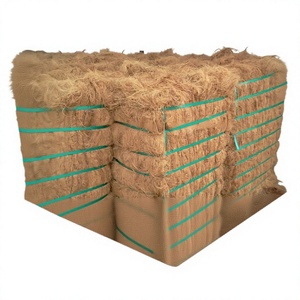 Fibres de noix de coco brutes écologiques pour usage domestique, en balles, haute qualité et prix abordable, directement du fabricant Eco2go Vietnam - Product Image 2