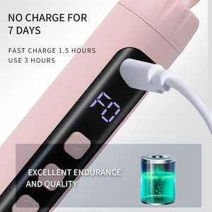 ปากกาเจียรเล็บ 2 in 1 แบบพกพา ชาร์จไฟได้ เครื่องขัดเล็บไฟฟ้า พร้อมหลอดไฟสำหรับทำเล็บมือและเล็บเท้า อุปกรณ์ขัดและอบเล็บสำหรับร้านทำเล็บ - Product Image 5