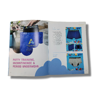 Livret de passeport personnalisé de haute qualité professionnel impression Instruction de fonctionnement dépliant d'affaires personnalisé