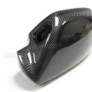 Cubiertas de Espejos Retrovisores Laterales de Fibra de Carbono Real para Audi A6 C7 S6 RS6 2012-2018 - Product Image 3