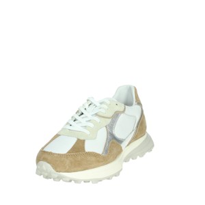 Sneakers Casual e sportive da donna W391-VT-RP-HB basse bianche/Beige per l'estate e l'autunno che cammina in alto - Product Image 6