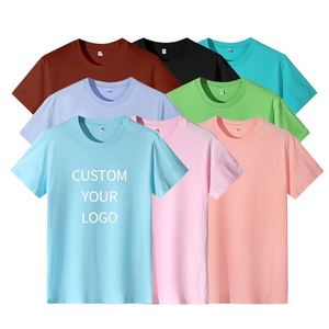 เสื้อยืดโอเวอร์ไซส์ปักลายคุณภาพสูง OEM ปี 2024 ผ้าหนา พิมพ์ลายโลโก้ตามสั่ง เสื้อยืดเปล่าสำหรับผู้ชาย - Product Image 2