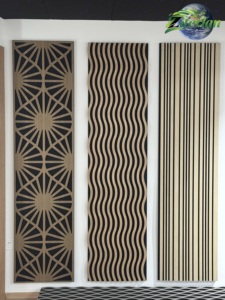 Pannello Acustico <span class=keywords><strong>in</strong></span> <span class=keywords><strong>Legno</strong></span> 3D di Alta Qualità per Decorazione d'Interni, Pannello Fonoassorbente <span class=keywords><strong>in</strong></span> Poliestere per <span class=keywords><strong>Pareti</strong></span> - Product Image 4