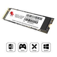 قرص صلب داخلي من نوع M.2 NGFF SSD بسعة 128 جيجابايت إلى 4 تيرابايت (2280/2260/2242/2230) أسود اللون من البلاستيك، معتمد من PCIe وCE/FCC/ROHS، سرعة قراءة/كتابة 6 جيجابت/ثانية