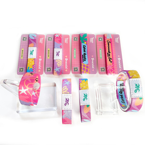Bracelets RFID personnalisés étanches en gros – Bracelets de mode élastiques en tissu avec logo personnalisé pour événements - Product Image 2