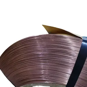 Red Copper Bronzed Coated High Tensile 1.55mm Tire Bead Wire For Tires