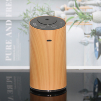 Mini diffuseur d'arôme sans fil pour voiture, batterie Rechargeable, ligne avec câble USB, Grain de bois, 2000 v