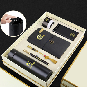 Khuyến mại A6 máy tính xách tay + Chân không Flask + USB Flash Drive + Bút + loa + ngân hàng điện Mens Hộp Quà Tặng thiết lập sang trọng quà tặng kinh doanh - Product Image 1