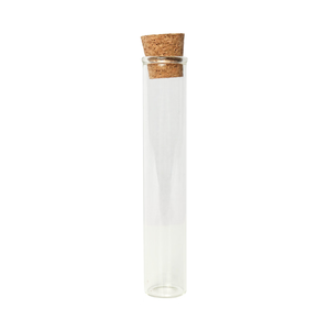 Tube à essai en verre avec <span class=keywords><strong>bouchon</strong></span> en liège naturel, personnalisable par l'usine OEM, diamètres <span class=keywords><strong>85mm</strong></span>, 115mm, 120mm - Product Image 4