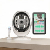 Analyseur de peau de bureau Magic Mirror avec analyse faciale IA, analyse de l'hydratation, de la pigmentation, de l'eau, de l'huile et des rides