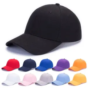 Wholesale unisex men women custom logo sports cap plain baseball hat gorras