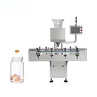 Machine de comptage électrique automatique haute vitesse à 12 voies, facile à utiliser, pour l'embouteillage de bonbons gélifiés en forme d'ours