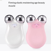 Appareil de beauté micro-courant anti-rides en gros, lifting du visage, raffermissement de la peau, étanche, ABS, rajeunissement cutané, double menton et cou