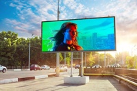 Panneaux publicitaires extérieurs P2.6 250x250mm HD polychromes étanches à LED Panneau LED Module d'affichage à LED