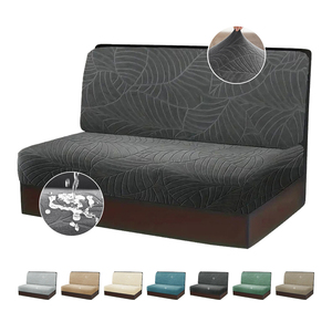 <span class=keywords><strong>Housse</strong></span> extensible imperméable en jacquard à motif feuilles, <span class=keywords><strong>housse</strong></span> élastique épaisse antidérapante pour siège <span class=keywords><strong>de</strong></span> banquette <span class=keywords><strong>de</strong></span> camping-car, <span class=keywords><strong>caravane</strong></span> - Product Image 1