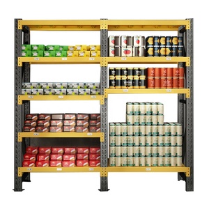 Scaffalatura Industriale Personalizzata Senza Bulloni in Acciaio 800kg Scaffale Impilabile per Garage Officina Magazzino - Product Image 5