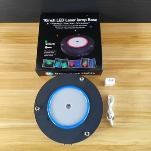 Accessoires pour narguilé en gros d'usine, chicha, base laser LED de 10 pouces, base de lampe LED pour salon de narguilé - Product Image 1