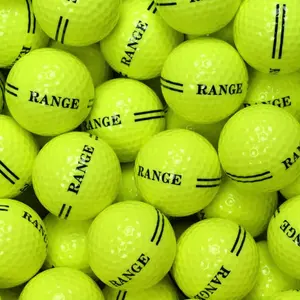 Grosir 2 buah golfball murah 2 lapisan jarak latihan jarak mengemudi logo khusus bola Golf