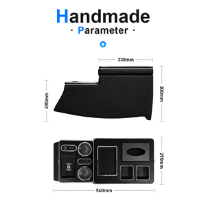 Esclusivo Box Portaoggetti Centrale per Auto, Accessori Interni per Mercedes Benz Vito <span class=keywords><strong>Viano</strong></span> 116 - Product Image 4