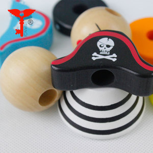 Blocs éducatifs Jouets de <span class=keywords><strong>Jeu</strong></span> Amusant Pirate Bateau Balance Enfants Balance En Bois Jouet - Product Image 2