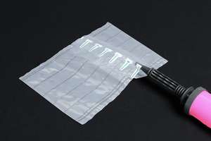 Bolsa de Plástico Personalizada con Columnas de Aire PE/PA/HDPE para Protección de Botellas de Vino y Leche en Polvo, Similar a la Plástica de Burbujas - Product Image 2