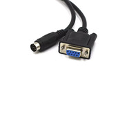 Cable de programación PLC Mitsubishi adecuado para descarga de PLC de la serie FX Cable de programación de puerto serie RS232 Línea de descarga de PLC DB9