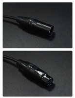 Câble XLR mâle vers XLR femelle - pour microphone plaqué or 16AWG