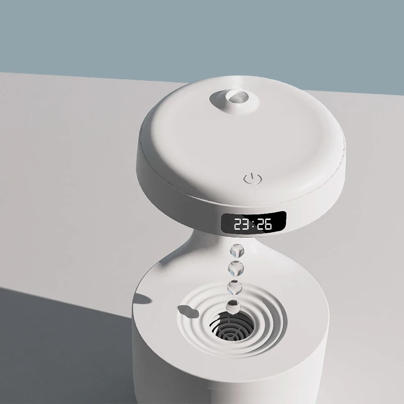 Anti Gravity Water Drop Aroma Diffuser Single Arm New Design Anti-Gravity Air Humidifier Yoga Diffuser