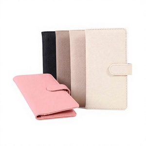 Best Selling 15-Color Luxe Pebble Leather Slim <b>Card</b> <b>Wallet</b> for Passport, Bill, Money, Cash As Agenda Planner - Product Image 3