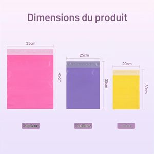 Bolsas de Correo Personalizadas con Logotipo Impreso, Bolsas de Envío de Ropa de Material Nuevo, Sobres de Poliéster para Envíos - Product Image 2