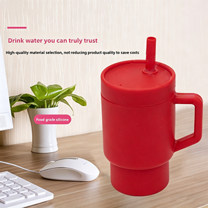 Vaso Térmico de Silicona en Oferta, Botella de Agua para Niños con Tapa de Silicona, al Mejor Precio en Compras <span class=keywords><strong>Online</strong></span> - Product Image 2
