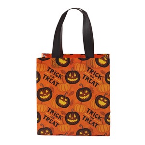 Bolsa de Compras Reutilizable Plegable con Diseño de Calabaza de Halloween Xinsen, 23x22x11cm, para Dulces o Broma - Product Image 5