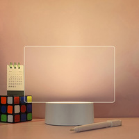 Idées de nouveaux produits innovants et uniques, tableau de rappel lumineux, petit tableau blanc effaçable pour l'écriture