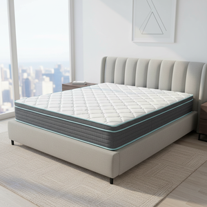 Colchón híbrido muelle, <span class=keywords><strong>espuma</strong></span> y látex, duradero, muy cómodo, antiácaros, ideal para dormir boca abajo - Product Image 3