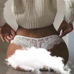 Sous-vêtements sexy en dentelle ajourée, best-seller AliExpress pour le commerce extérieur européen et américain, lingerie respirante et sexy. - Product Image 1