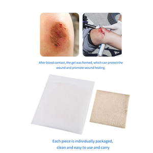 Enfeksiyonu önlemek ve diyabetik yara bakımında Optimal iyileşmeyi teşvik etmek için gümüş ile hızlı emici aljinat pansuman - Product Image 5