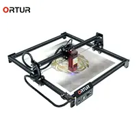 Ortur Laser Master 2 Mesin Ukir 32 Bit, Pengukir Laser DIY, Printer 3D Pemotong Logam dengan Perlindungan Laser CNC