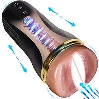 Godet de masturbation multifonctionnel 1,68 lb à aspiration automatique, simulation de vagin de poche, jouet sexuel pour hommes