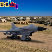 Modèle d'avion gonflable de chasse J-10 personnalisé pour l'affichage de la publicité