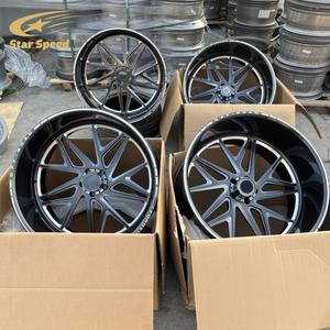 <span class=keywords><strong>SS</strong></span> giả mạo 8x170 đen sâu lõm bánh xe cho quốc tế cxt kenworth T880 Nissan Titan XD off road 22 24 26 28 inch vành - Product Image 4