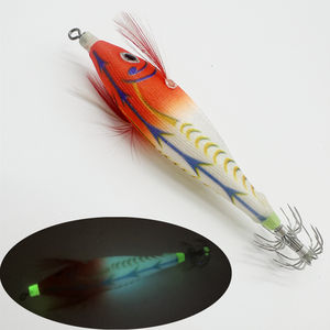 ปลาหมึกรีบเร่ง egi เหยื่อล่อไม้ Baits8.5cm กุ้งญี่ปุ่นเรืองแสง yyo <span class=keywords><strong>zuri</strong></span> gambar ปลาหมึก sutte - Product Image 6