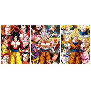 Pintura Lenticular de Anime de Gran Stock Imágenes de Anime 3D de PET 30*40 cm Pósteres con Movimiento 3D para Decoración - Product Image 3